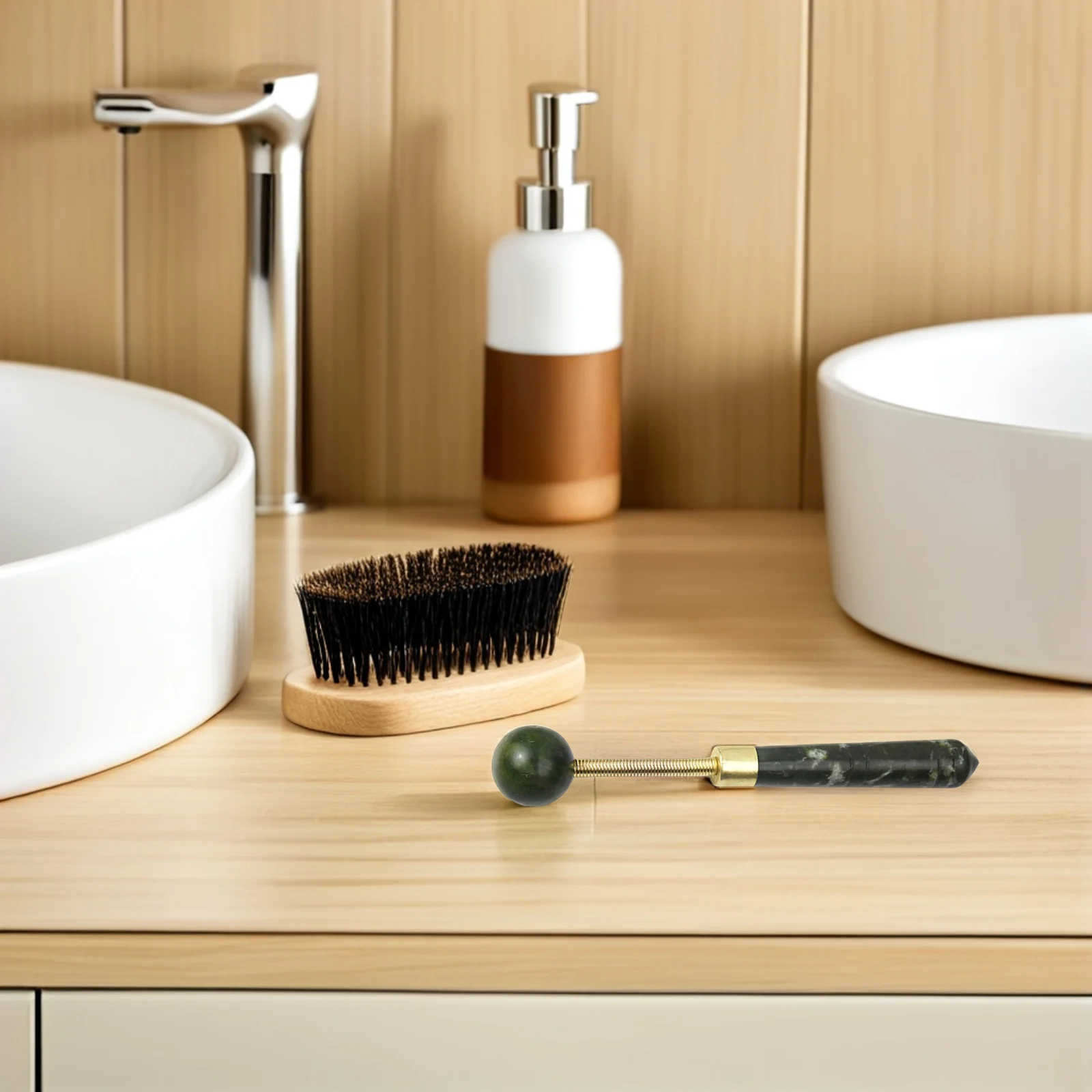 Нефритовый массажный молоток, пружинный дизайн, портативный ручной инструмент для тела для соскабливания мышц, самомассаж всего тела, терапия акупунктурных точек
Нефритовый массажный молоток, пружинный дизайн, портативный ручной инструмент для тела для соскабливания мышц, самомассаж всего тела, терапия акупунктурных точек