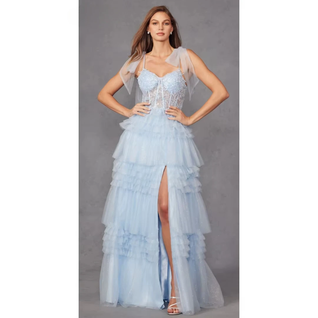 Prom Party Cocktail Evening Dresses Ball Gowns New in Dresses for Women Party Wedding Evening Tulle Dress Robe Soiree Customized
Prom Party Cocktail Evening Dresses Ball Gowns New in Dresses for Women Party Wedding Evening Tulle Dress Robe Soiree Customized