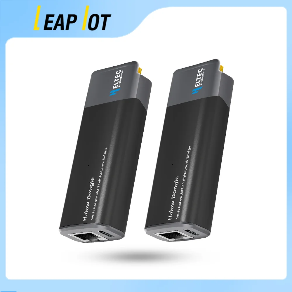 Heltec Wi-Fi HaLow Dongle IEEE 802.11ah 1KM Long Range Wireless Network Bridge Support USB Type C/Ethernet/2.4GHz WiFi
Heltec Wi-Fi HaLow Dongle IEEE 802.11ah 1KM Long Range Wireless Network Bridge Support USB Type C/Ethernet/2.4GHz WiFi