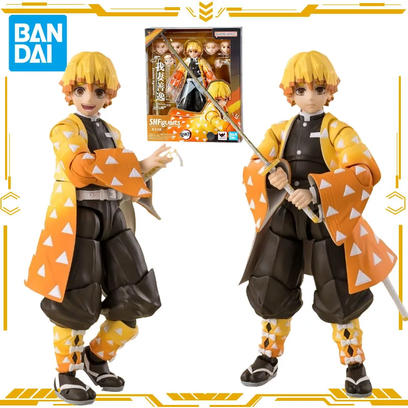 Bandai Original S.H.Figuarts Demon Slayer Anime Figure Agatsuma Zenitsu Action Figure Toys for Boys Girls Gift Collectible Model
Bandai Original S.H.Figuarts Demon Slayer Anime Figure Agatsuma Zenitsu Action Figure Toys for Boys Girls Gift Collectible Model