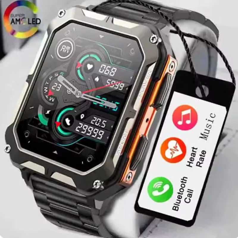 Bluetooth Call Ultra Military For Samsun Galaxy A32 Smart Watch Men Outdoor Tactical Blood Pressure Waterproof Men's Watches
Bluetooth Call Ultra Military For Samsun Galaxy A32 Smart Watch Men Outdoor Tactical Blood Pressure Waterproof Men's Watches