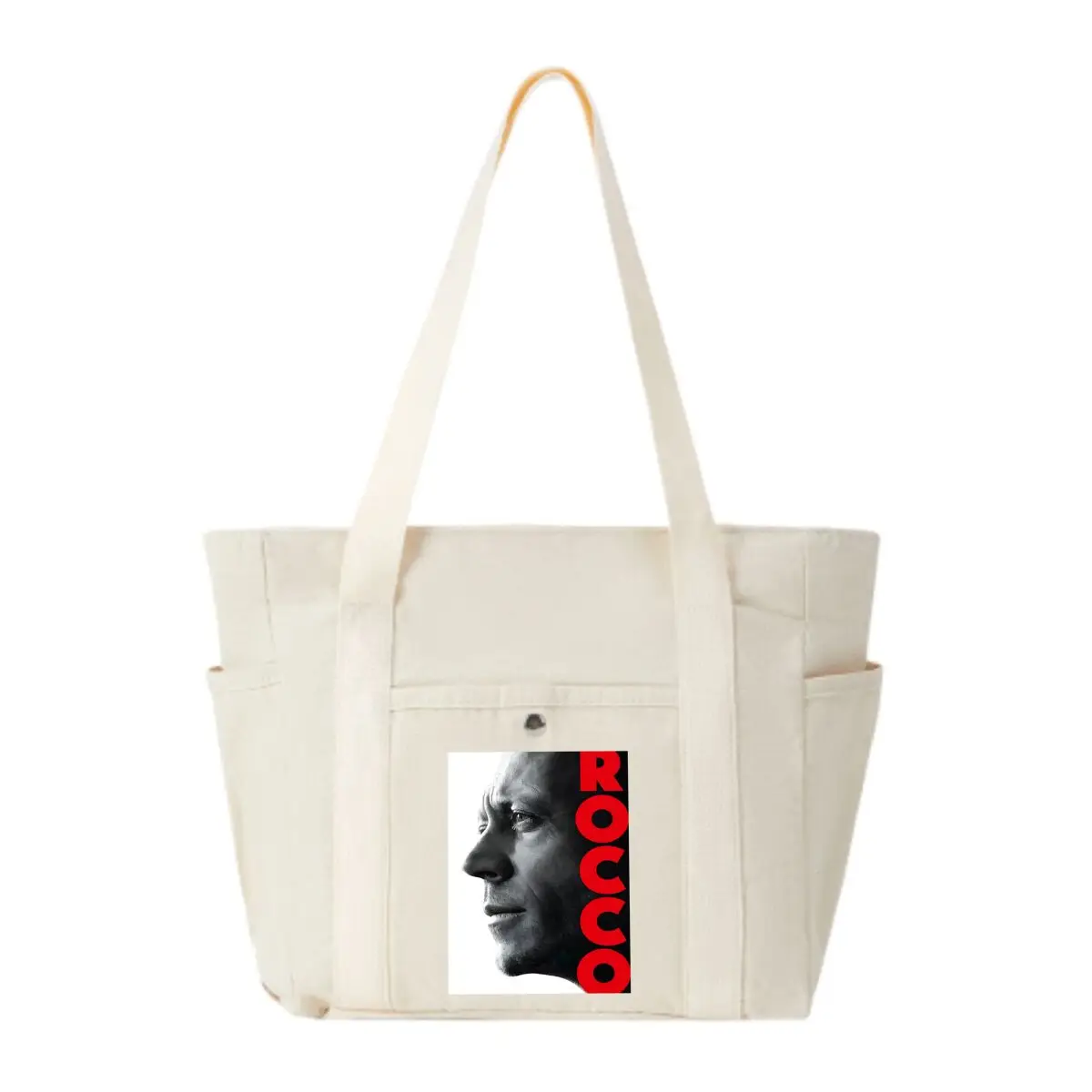 Rocco Portrait Art Stylish Figure Tribute Graphic with Multiple Pocket Lightweight Foldable Design for Office Commute Shopping
Rocco Portrait Art Stylish Figure Tribute Graphic with Multiple Pocket Lightweight Foldable Design for Office Commute Shopping