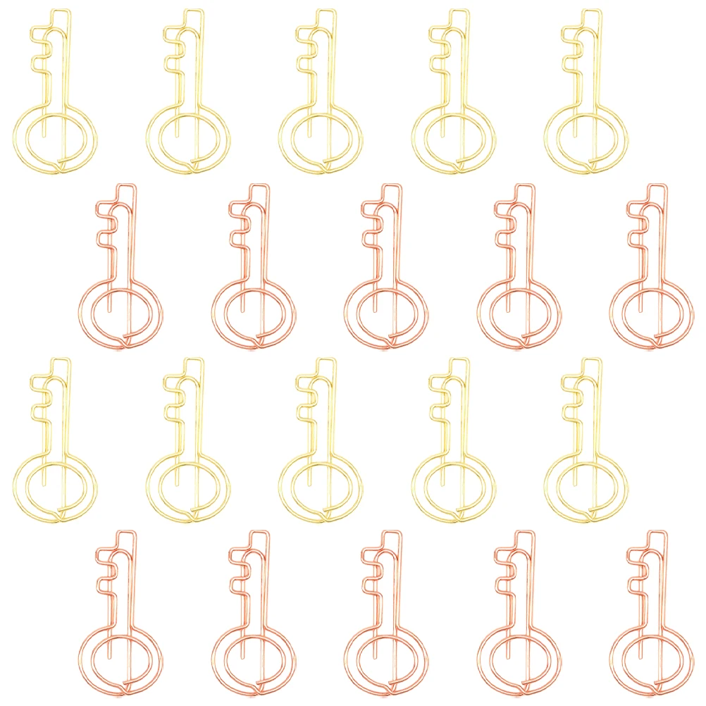 20pcs Colorful Bookmarks Clips Metal Key Shape Paper Clips for Student Office Use Cute Stationery Golden Rose Gold
20pcs Colorful Bookmarks Clips Metal Key Shape Paper Clips for Student Office Use Cute Stationery Golden Rose Gold
