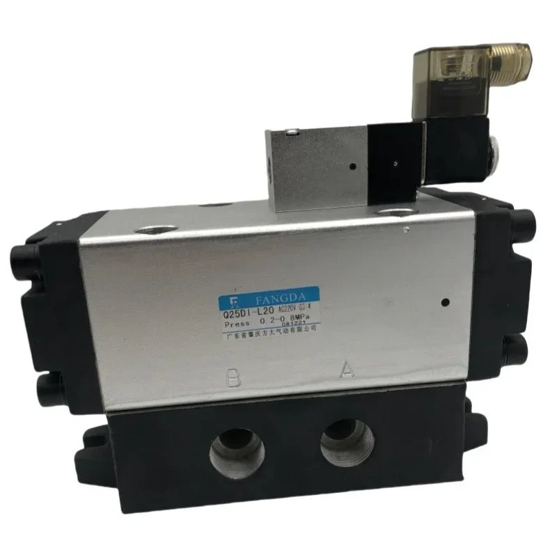 Q25DI-L6 L8 L10 L15 L20 L25 Single Electronic Control Two-position Five-way Solenoid Valve, Original Square Atmosphere
Q25DI-L6 L8 L10 L15 L20 L25 Single Electronic Control Two-position Five-way Solenoid Valve, Original Square Atmosphere