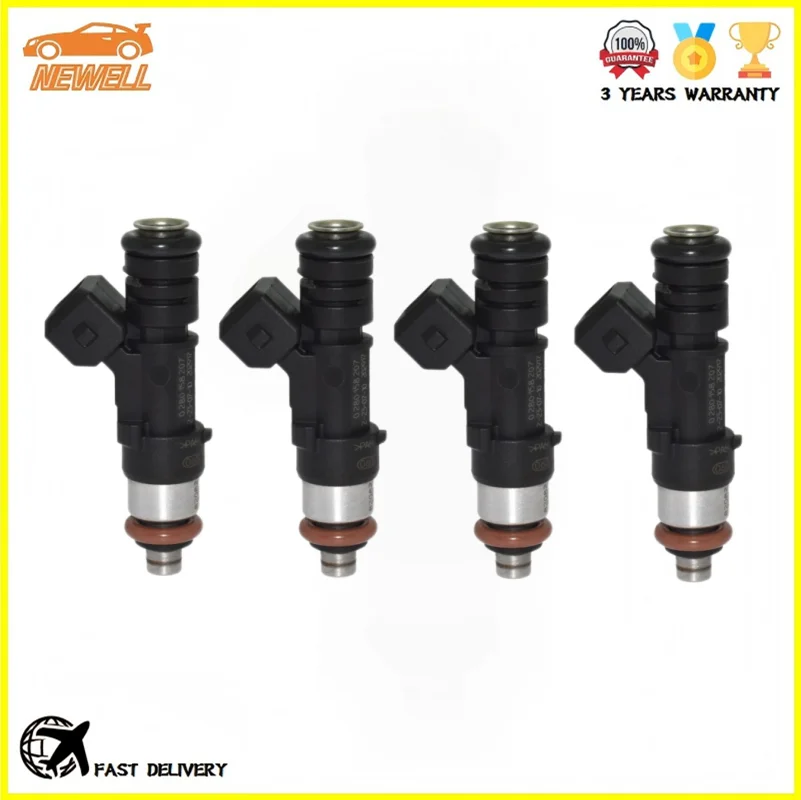 4pcs 0280158207 8A6G-9F593-AA 8A6G-AA Fuel injector For Ford Focus Fiesta B-max C-max ECOSPORT EDGE MONDEO 1.4 1.6 1997-2021
4pcs 0280158207 8A6G-9F593-AA 8A6G-AA Fuel injector For Ford Focus Fiesta B-max C-max ECOSPORT EDGE MONDEO 1.4 1.6 1997-2021