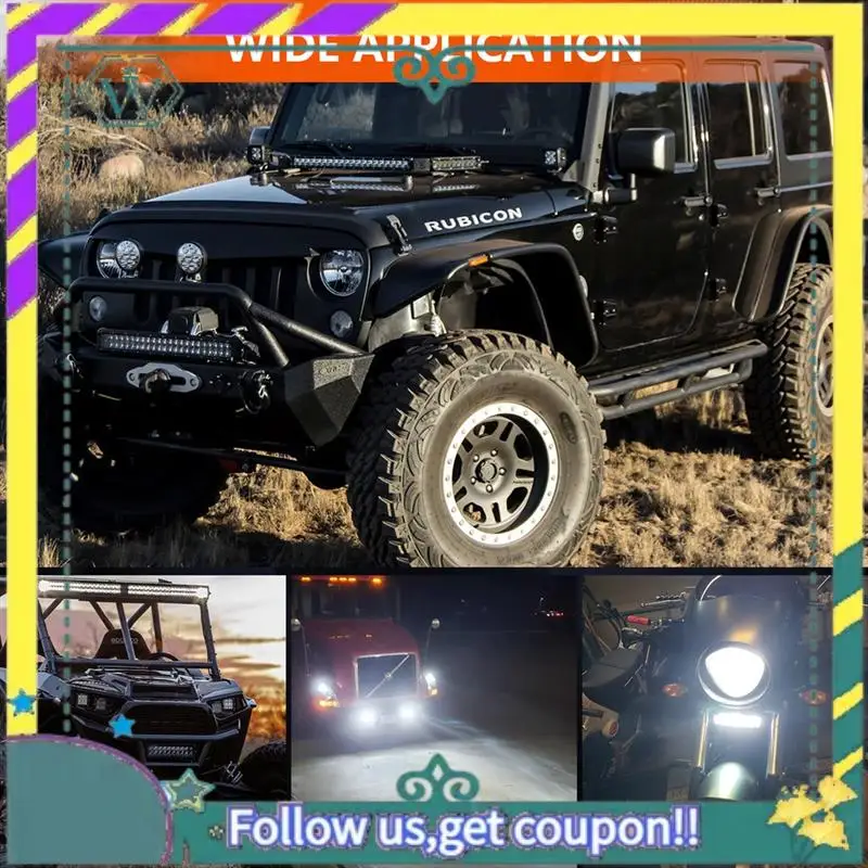 Upgraded 6 Inch Spot Combo Off Road Driving Fog Light Car Lights For Truck ATV Boat - 2PCS
Upgraded 6 Inch Spot Combo Off Road Driving Fog Light Car Lights For Truck ATV Boat - 2PCS