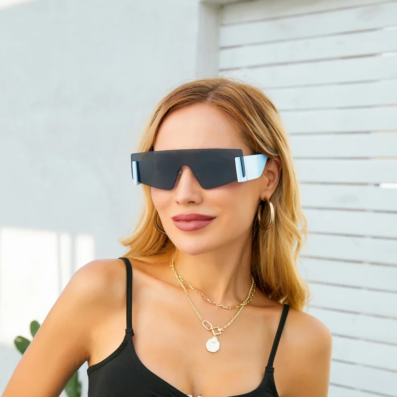 Women Rimless Square Sunglasses Trendy Rectangle Brown Lens Brand Designer One Piece Acetate Fiber Eyewear Removable Lens
Women Rimless Square Sunglasses Trendy Rectangle Brown Lens Brand Designer One Piece Acetate Fiber Eyewear Removable Lens