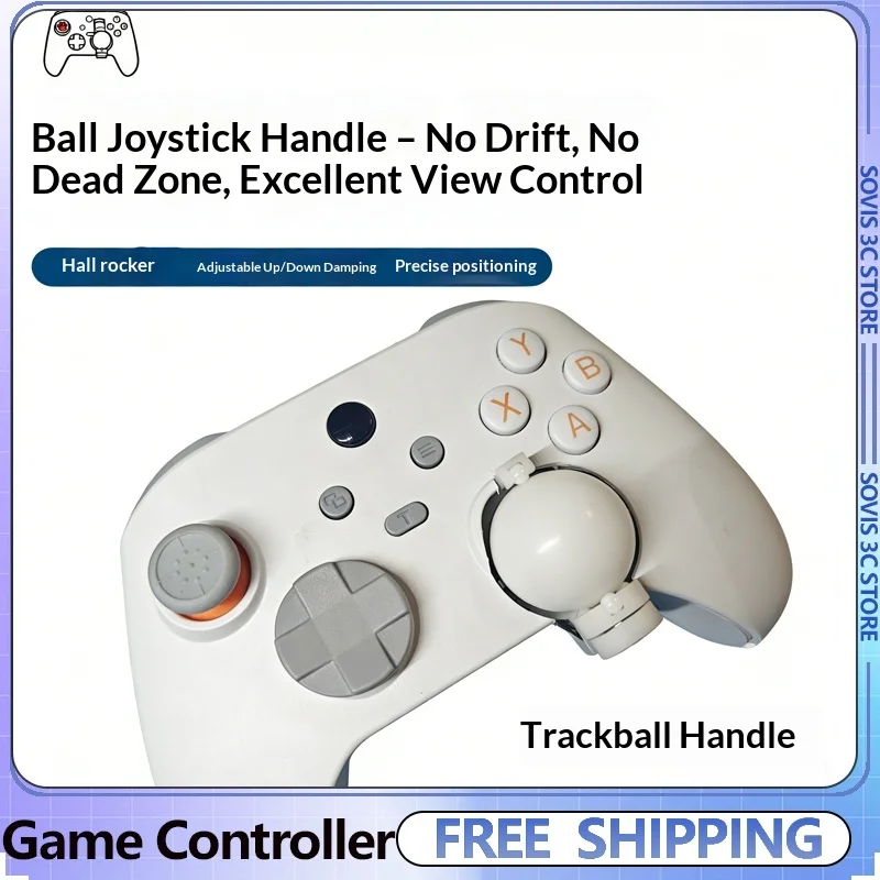 Trackball Mouse Game Controller Wired FPS Controller DIY Mobile Gaming Controller With Gyroscope Gaming accessories
Trackball Mouse Game Controller Wired FPS Controller DIY Mobile Gaming Controller With Gyroscope Gaming accessories