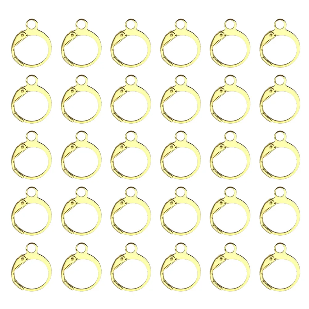 100pcs Round Copper Ear Hooks Jewelry Craft Kit for Earring Making Supplies Golden Color Practical Use Gifts
100pcs Round Copper Ear Hooks Jewelry Craft Kit for Earring Making Supplies Golden Color Practical Use Gifts