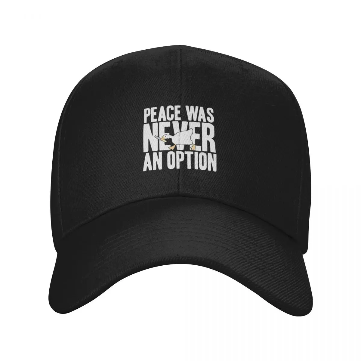 Untitled Goose (Peace Was Never an Option) Shirt Baseball Cap Gentleman Hat beach hat Trucker Hat Men's Hats Women's
Untitled Goose (Peace Was Never an Option) Shirt Baseball Cap Gentleman Hat beach hat Trucker Hat Men's Hats Women's