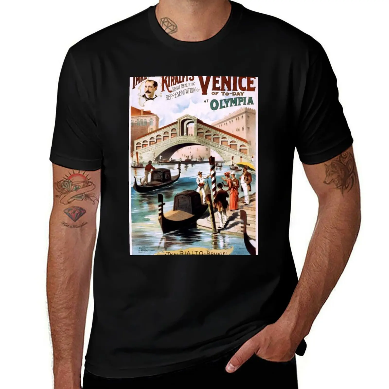 Vintage 1891 Venice Travel Art T-Shirt cotton tshirt 100% cotton t shirt man T-Shirt
Vintage 1891 Venice Travel Art T-Shirt cotton tshirt 100% cotton t shirt man T-Shirt