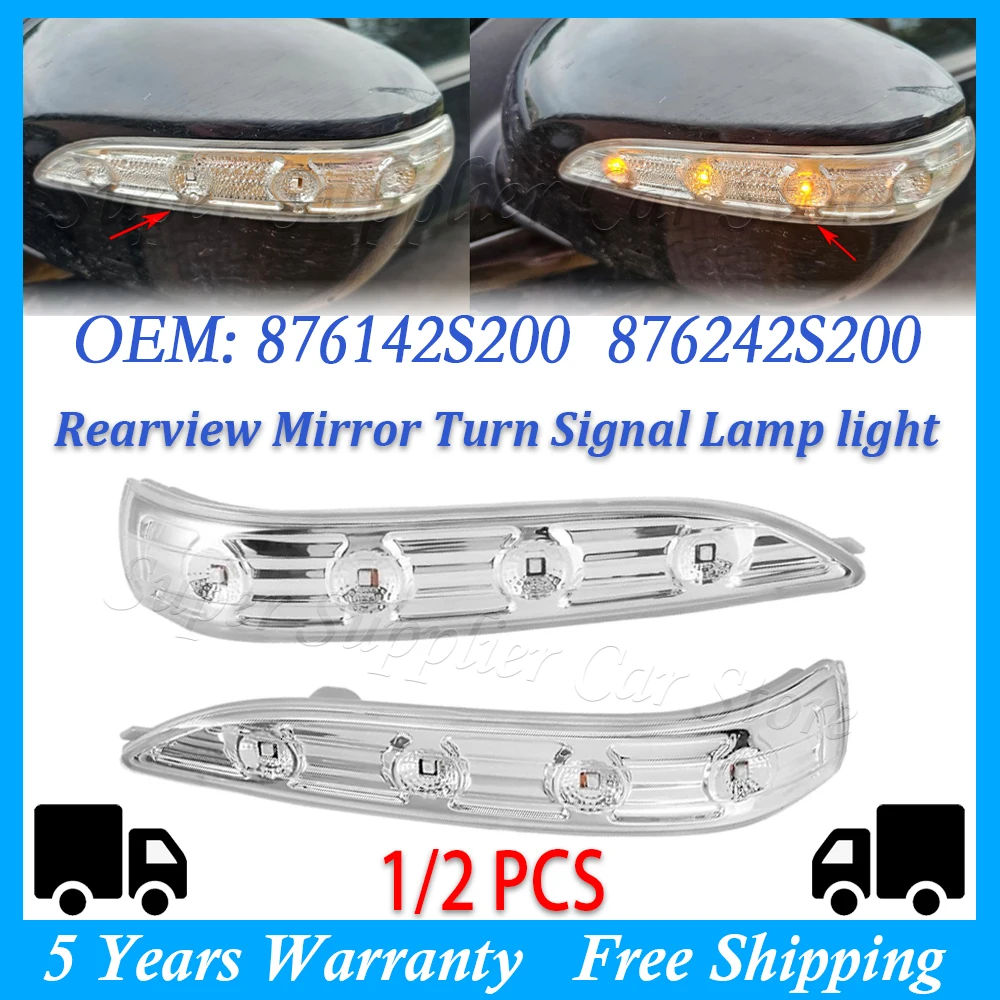 L / R Rearview Mirror Turn Signal Lamp light Lampshade For Hyundai Tucson IX35 2010 2011 2012 2013 2014 87624 2S200 876142S200
L / R Rearview Mirror Turn Signal Lamp light Lampshade For Hyundai Tucson IX35 2010 2011 2012 2013 2014 87624 2S200 876142S200