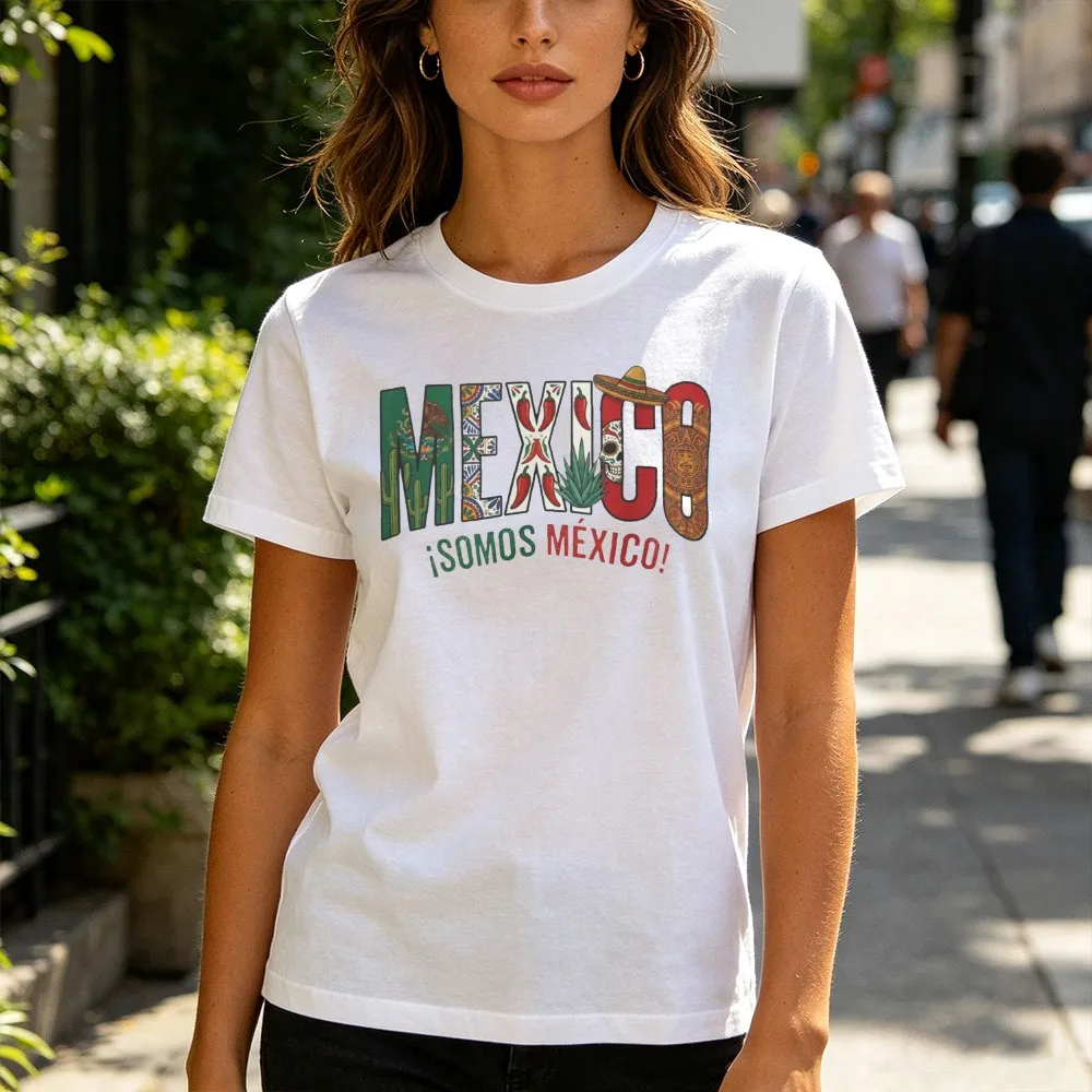 Mexico Pride Shirt Mexican Heritage Tops Latino Pride Apparel Mexico Gift Global Pride Clothing Women Loose Clothes
Mexico Pride Shirt Mexican Heritage Tops Latino Pride Apparel Mexico Gift Global Pride Clothing Women Loose Clothes