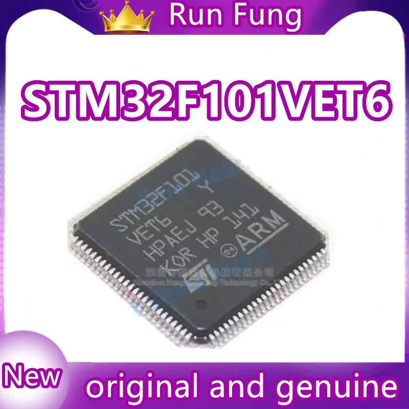 STM32F101VET6 LQFP100 32-битный микроконтроллер MCU ARM с одним чипом в наличии 1 шт./лот
STM32F101VET6 LQFP100 32-битный микроконтроллер MCU ARM с одним чипом в наличии 1 шт./лот