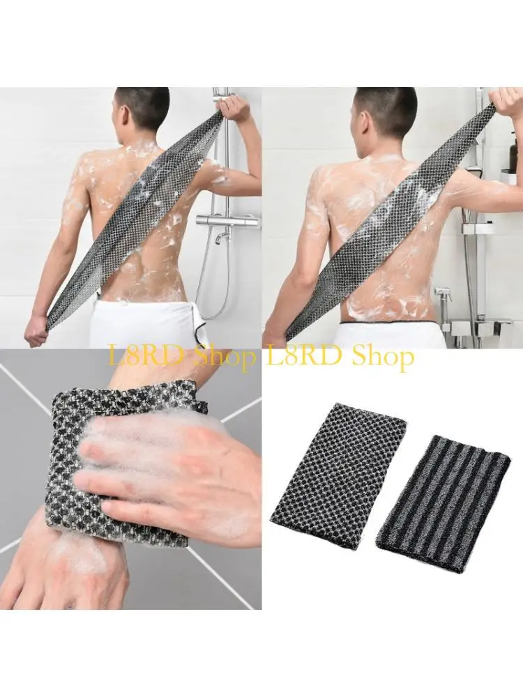 L8RD Antibacterials Shower Towel Carbon Polyester Blend For Full Body Exfoliation Care
L8RD Antibacterials Shower Towel Carbon Polyester Blend For Full Body Exfoliation Care