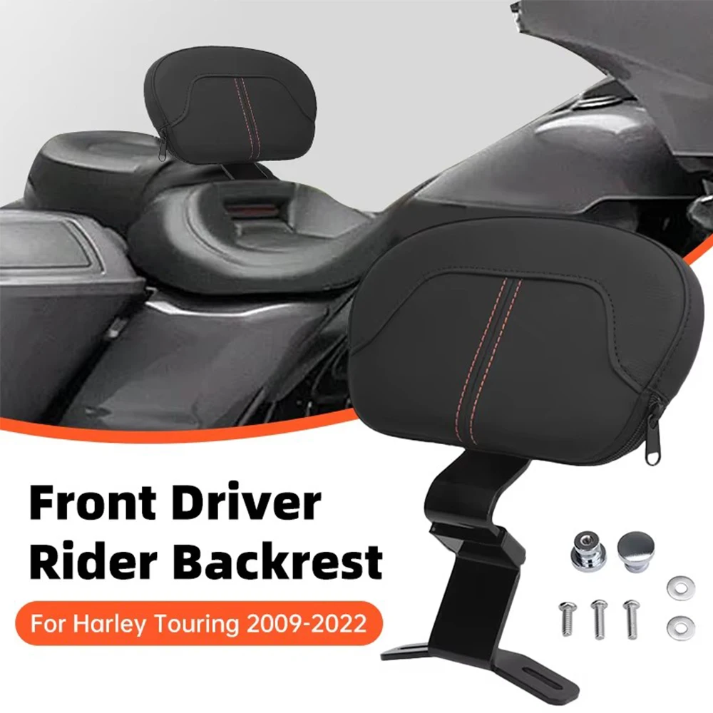 Motorcycle Backrest Driver Rider Cushion Back Mounting Kit For Harley Touring Electra Road Street Glide Road King CVO 2009-2022
Motorcycle Backrest Driver Rider Cushion Back Mounting Kit For Harley Touring Electra Road Street Glide Road King CVO 2009-2022