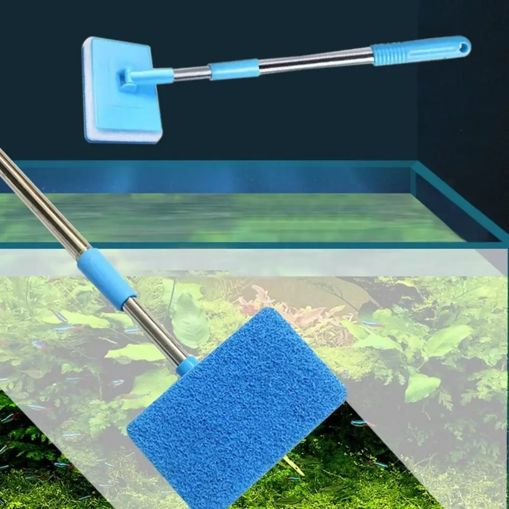 180° Adjustable Sponge Cleaning Brush Telescopic Double-Sided Fish Tank Cleaner Scrubber Long Handle Window Algae Scraper
180° Adjustable Sponge Cleaning Brush Telescopic Double-Sided Fish Tank Cleaner Scrubber Long Handle Window Algae Scraper