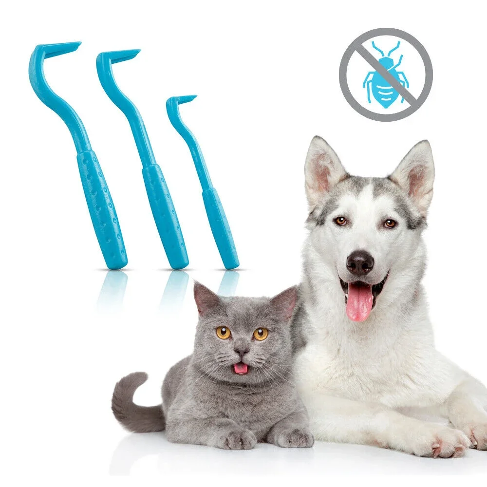 3pcs Pet Flea Tick Remover Hook Cat Dog Grooming Pest Removal Supplies Insect Clips Kittens Lice Removal Pet Cleaning Tools
3pcs Pet Flea Tick Remover Hook Cat Dog Grooming Pest Removal Supplies Insect Clips Kittens Lice Removal Pet Cleaning Tools