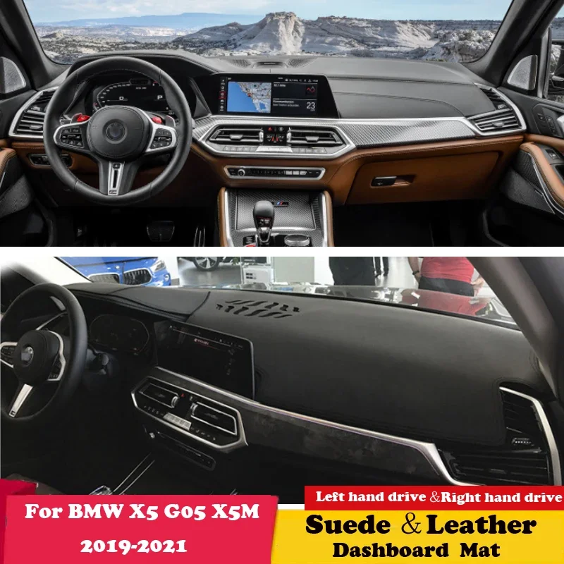 For BMW X5 G05 X5M 2019 2020 2021 Leather Dashmat Dashboard Cover Sunshade Protect Carpet Dash Mat Accessories Car Cushion Suede
For BMW X5 G05 X5M 2019 2020 2021 Leather Dashmat Dashboard Cover Sunshade Protect Carpet Dash Mat Accessories Car Cushion Suede
