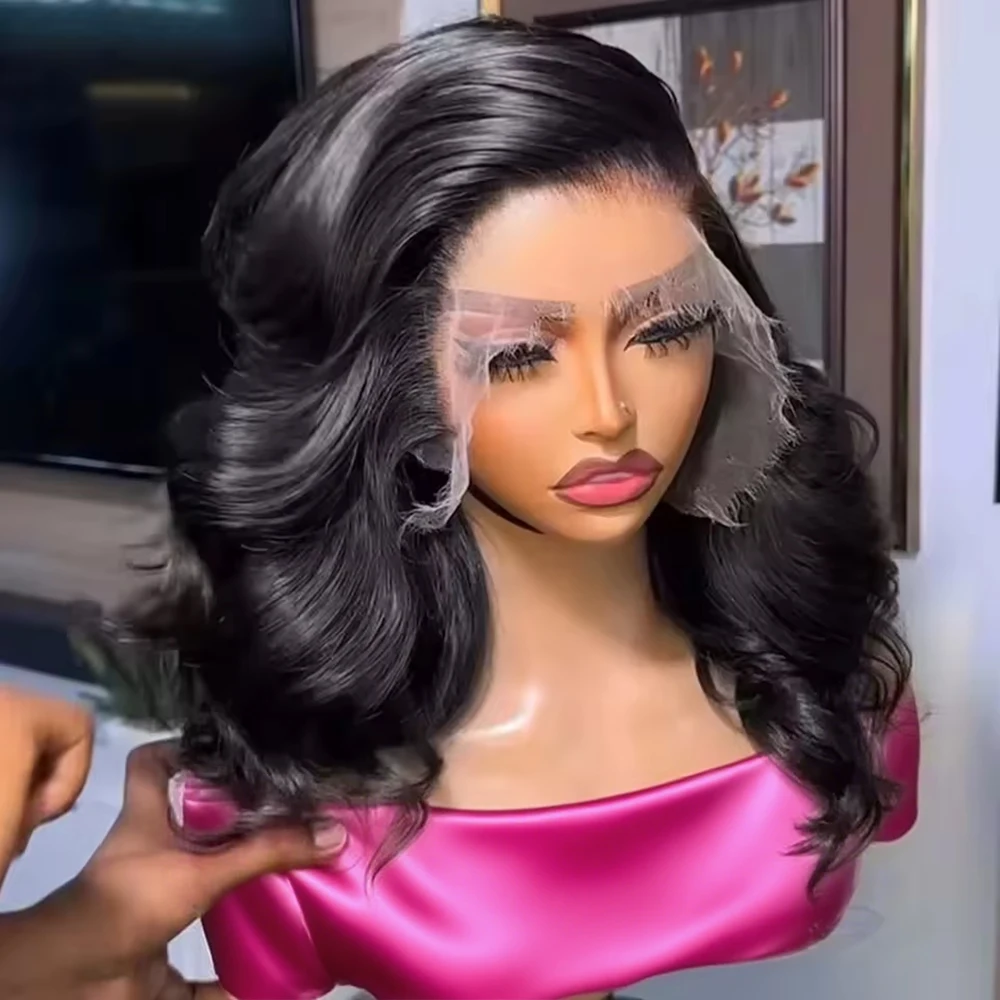 Готовый к носке парик-боб из натуральных волос с волнистым эффектом, без клея, 7x5, с HD прозрачным кружевным фронтальным покрытием 13x4, натуральный черный, для женщин, плотность 250
Готовый к носке парик-боб из натуральных волос с волнистым эффектом, без клея, 7x5, с HD прозрачным кружевным фронтальным покрытием 13x4, натуральный черный, для женщин, плотность 250