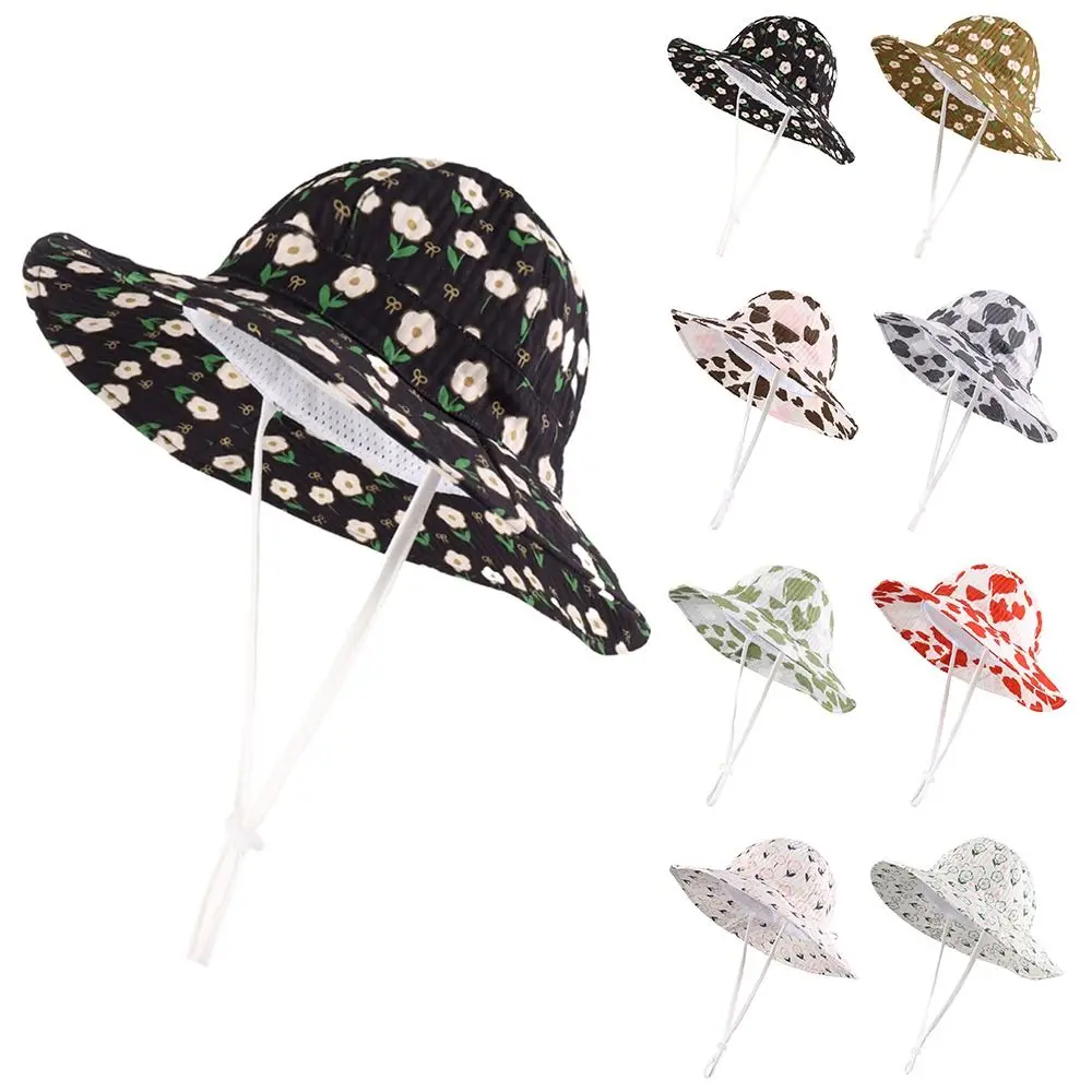Cute Little Flower Kids Sun Hat Heart Print Wide Brim Toddler Bucket Hats Breathable Children Sun Protection Hat for Women & Men
Cute Little Flower Kids Sun Hat Heart Print Wide Brim Toddler Bucket Hats Breathable Children Sun Protection Hat for Women & Men