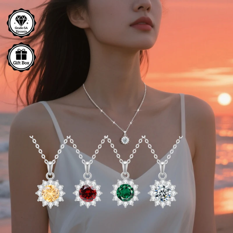 Jewelry for women, hypoallergenic necklace, Christmas gift for, 1 carat zirconia necklace for women, high quality jewelry
Jewelry for women, hypoallergenic necklace, Christmas gift for, 1 carat zirconia necklace for women, high quality jewelry
