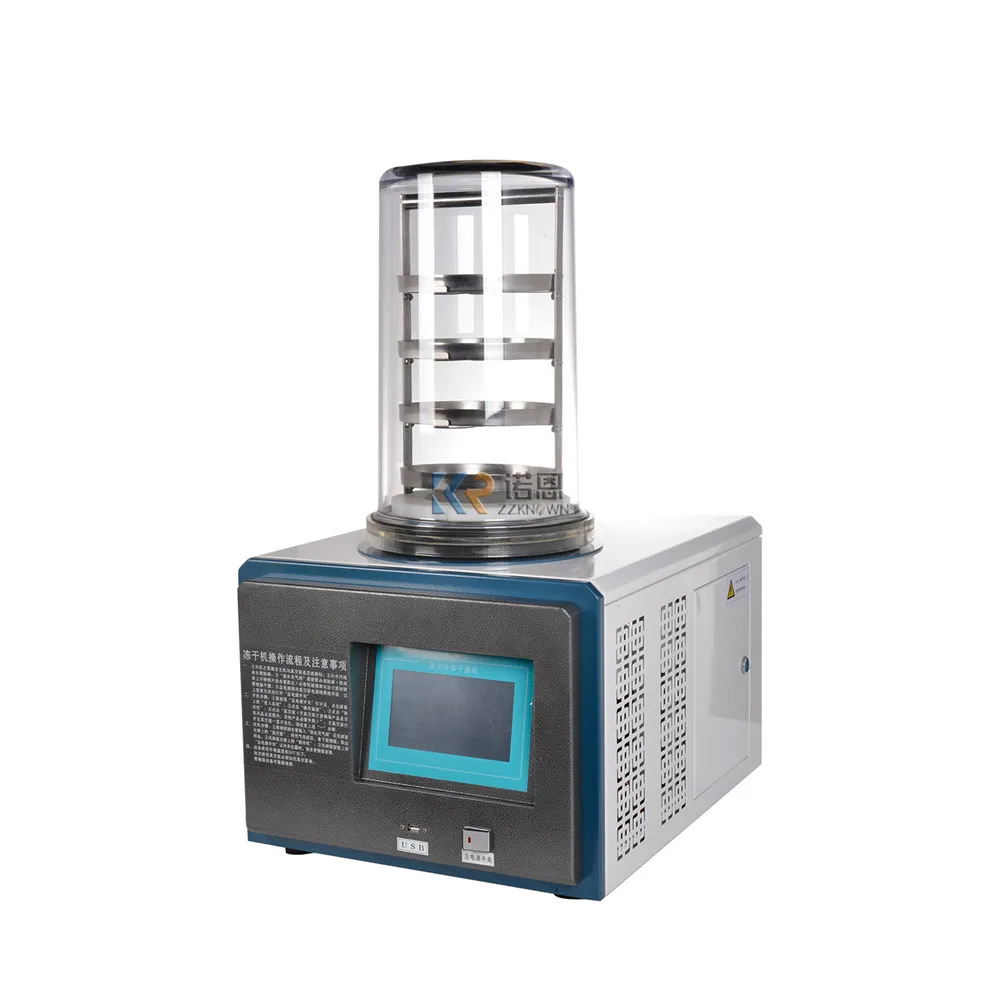 Laboratory Scale Mini Chemical Lyophilizer Fruit Freeze Dryer Vacuum Dryer Price
Laboratory Scale Mini Chemical Lyophilizer Fruit Freeze Dryer Vacuum Dryer Price