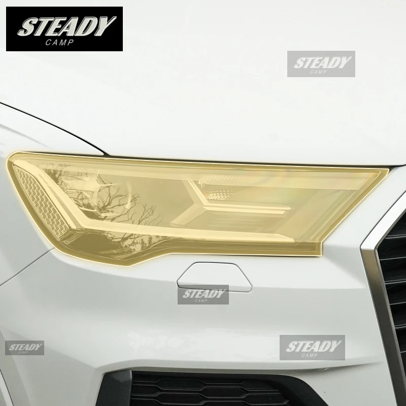 Pre cutting Car Exterior Headlights PPF transparent protective film TPU scratch resistant film For Audi Q7 4M 2021-2024
Pre cutting Car Exterior Headlights PPF transparent protective film TPU scratch resistant film For Audi Q7 4M 2021-2024