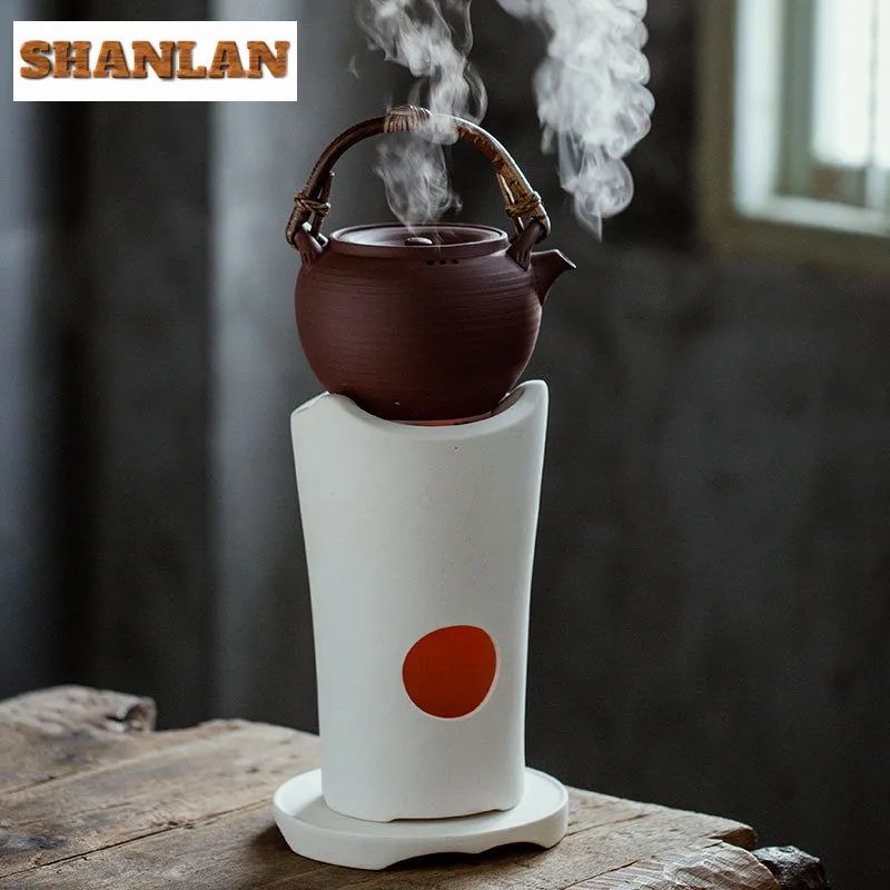 Handmade White mud Tea Warmer Holder Alcohol Burner Stove Kettle Stand Baked Milk Jar Carbon Furnace Tea Services Ornaments
Handmade White mud Tea Warmer Holder Alcohol Burner Stove Kettle Stand Baked Milk Jar Carbon Furnace Tea Services Ornaments