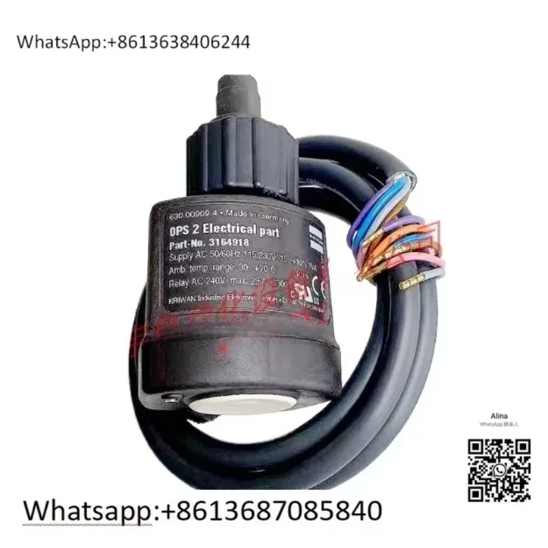 Контроллер электронного переключателя разницы давления масла компрессора OPS2/OPS1, реле разницы давления масла 3164918
Контроллер электронного переключателя разницы давления масла компрессора OPS2/OPS1, реле разницы давления масла 3164918