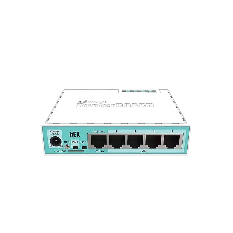 MikroTik Tik 5-port ROS Soft Routing Gigabit Mini Home Router RB750Gr3