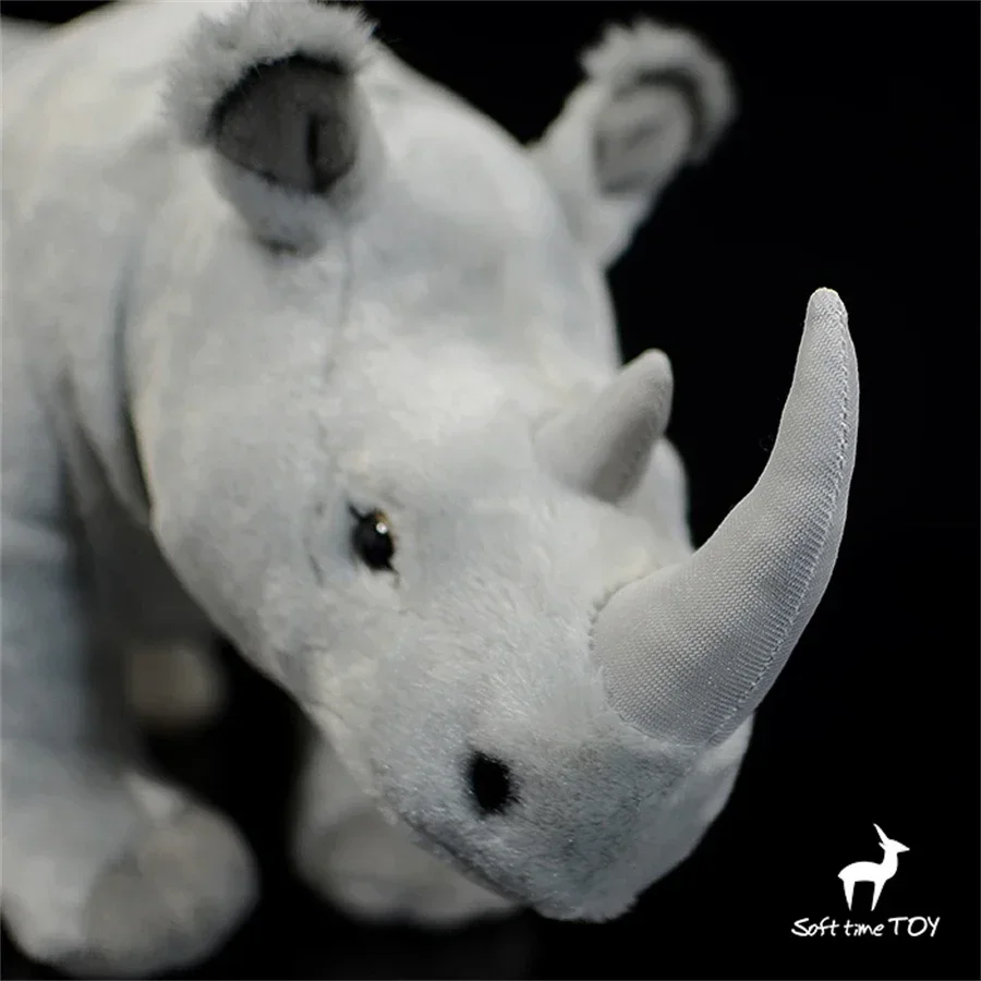 Rhino Plush Toy Realistic White Rhinoceros Stuffed Animal Lifelike Rhinoceros Plushie Doll Gift for Kids Wildlife Collectors
Rhino Plush Toy Realistic White Rhinoceros Stuffed Animal Lifelike Rhinoceros Plushie Doll Gift for Kids Wildlife Collectors