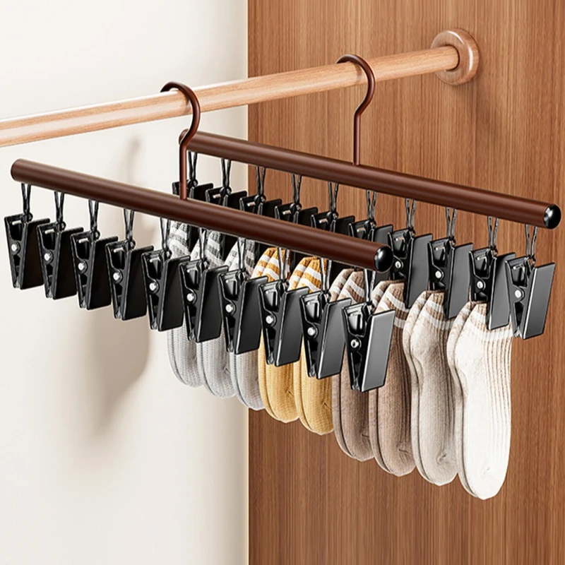 Stainless Steel Multi-Clips Socks Drying Rack Multifunctional Laundry Hanger for Underwear Panties Socks Home Balcony Organizer
Stainless Steel Multi-Clips Socks Drying Rack Multifunctional Laundry Hanger for Underwear Panties Socks Home Balcony Organizer