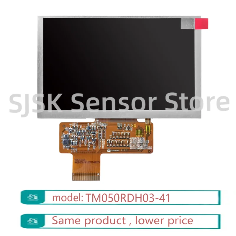 TM050RDH03-41 5 Inch WVGA 800×480 TFT LCD Screen 250cd/m² Parallel RGB Industrial Display Replacement
TM050RDH03-41 5 Inch WVGA 800×480 TFT LCD Screen 250cd/m² Parallel RGB Industrial Display Replacement