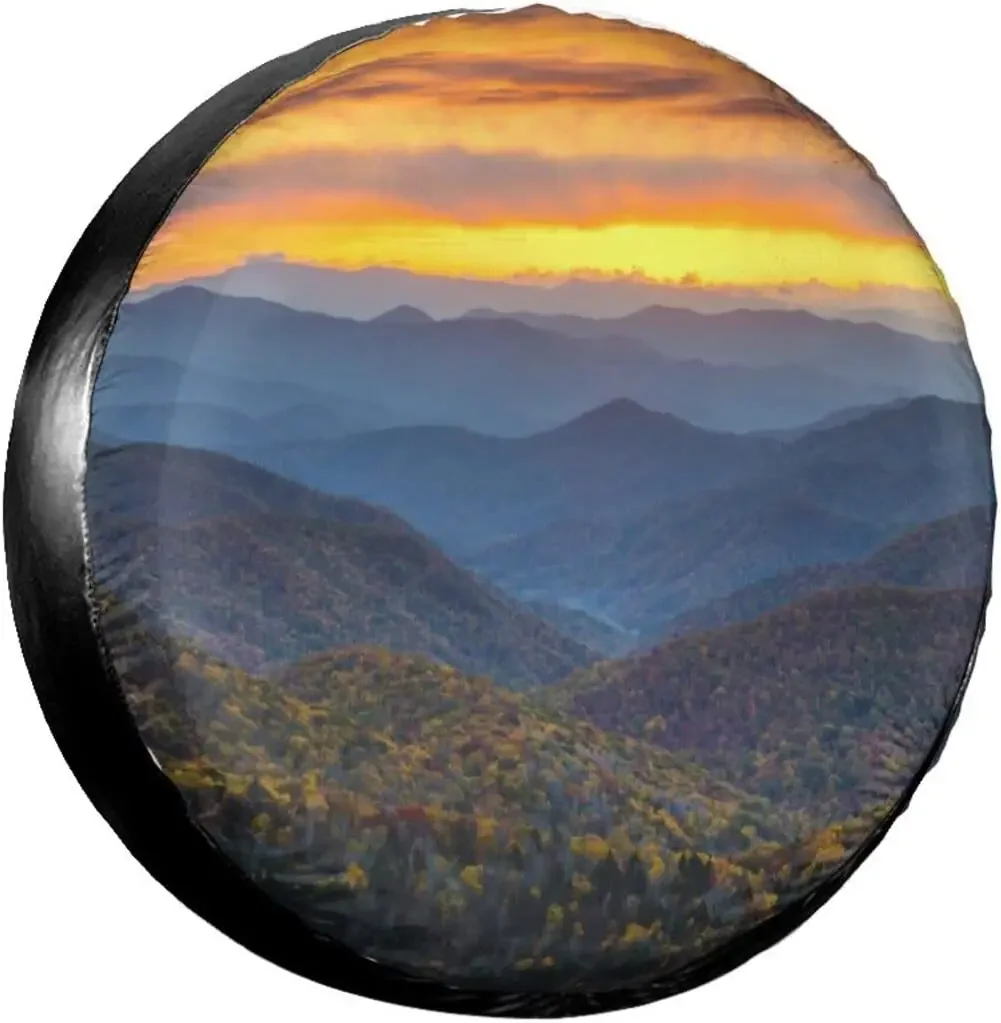 Запасная шина Blue Ridge Parkway с Горным принтом, универсальная крышка колеса, водонепроницаемая, Пыленепроницаемая, защита колеса, 14, 15, 16,17 дюймов
Запасная шина Blue Ridge Parkway с Горным принтом, универсальная крышка колеса, водонепроницаемая, Пыленепроницаемая, защита колеса, 14, 15, 16,17 дюймов