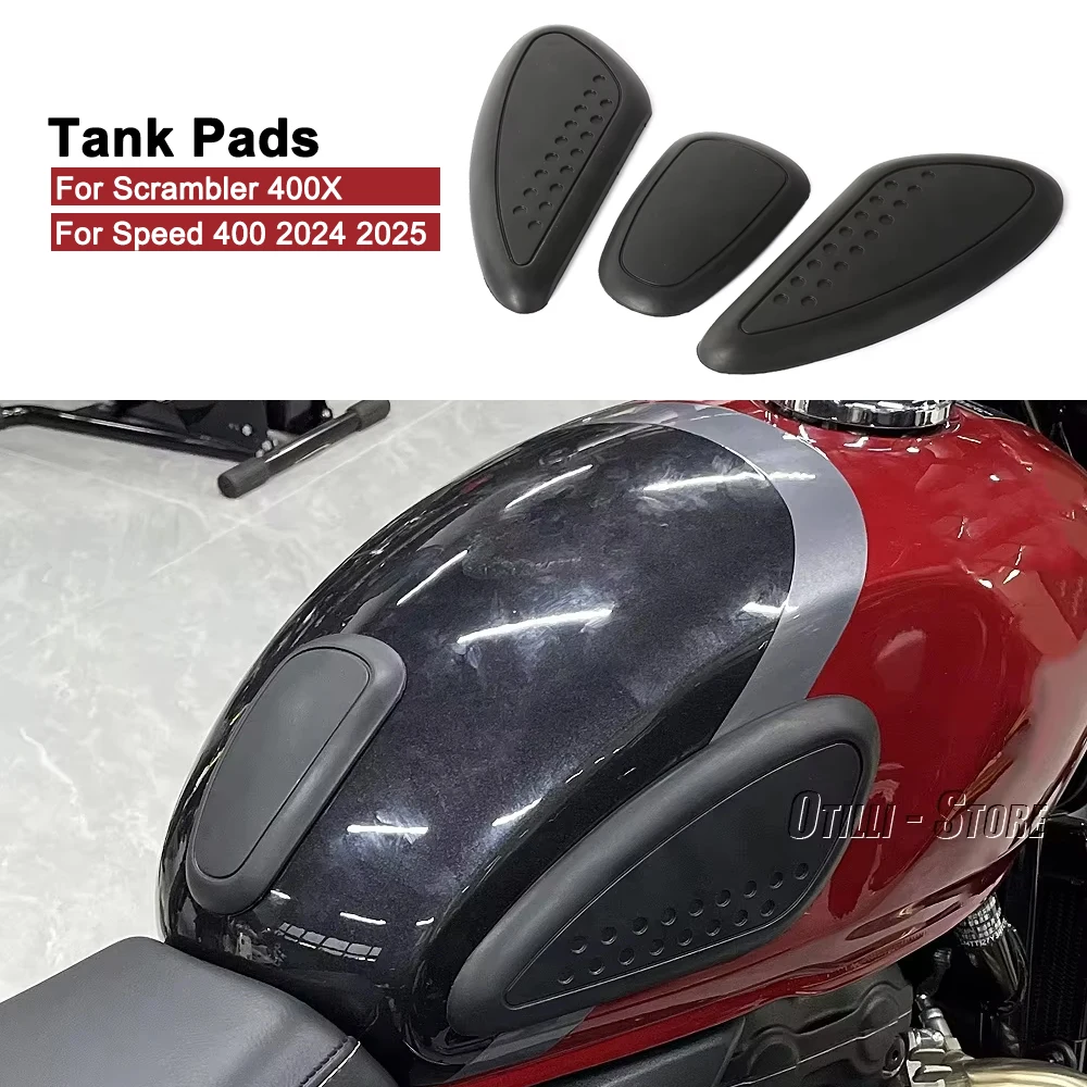 New Motorcycle Accessories Middle Tank Pads Side Anti Slip Sticker Protector Kit For Scrambler 400X For Speed 400 2024 2025
New Motorcycle Accessories Middle Tank Pads Side Anti Slip Sticker Protector Kit For Scrambler 400X For Speed 400 2024 2025