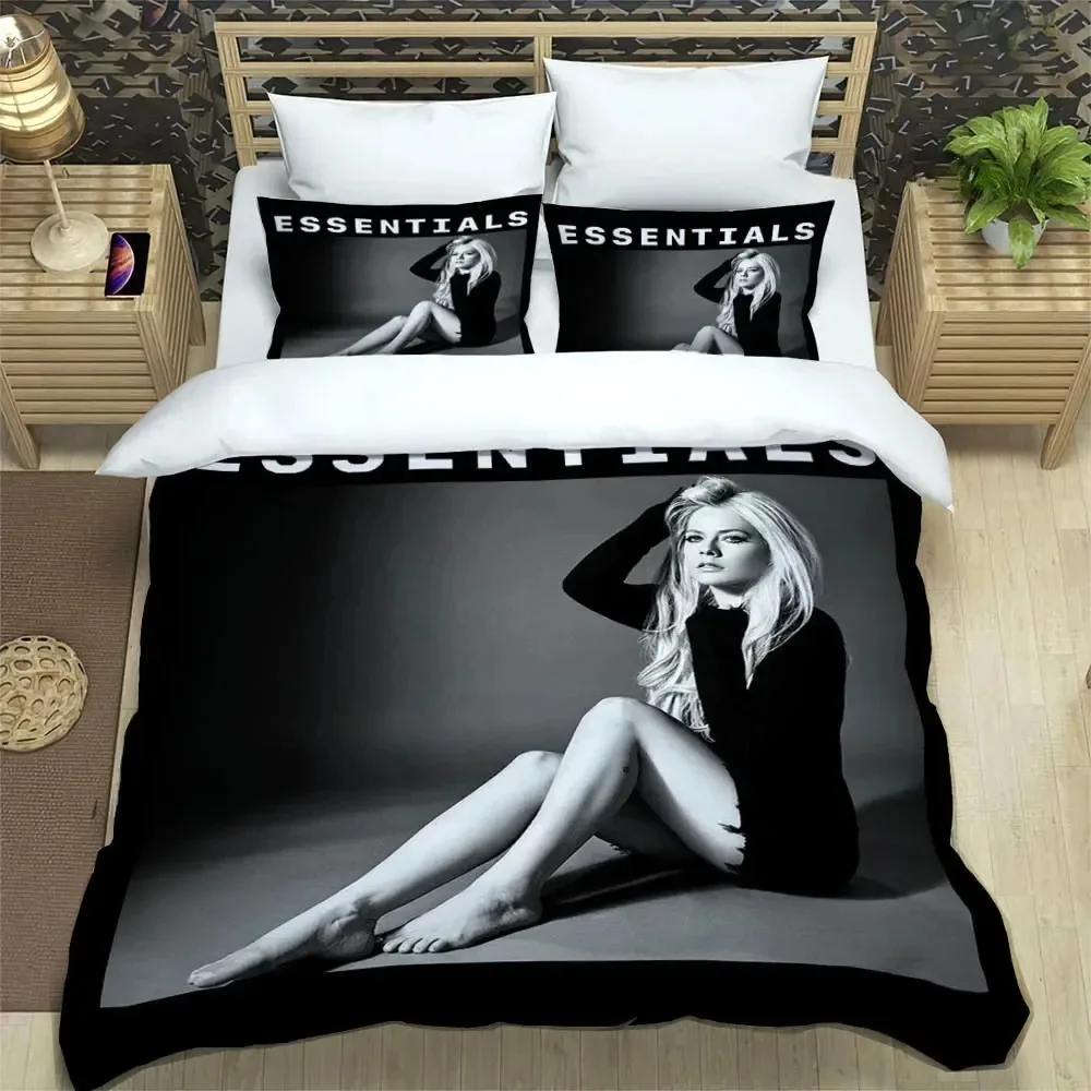 Avril Lavigne Duvet Cover Pillowcase Bedding Set Adult Boys Girls Bedroom Decoration Children Gift Single Double Large Size
Avril Lavigne Duvet Cover Pillowcase Bedding Set Adult Boys Girls Bedroom Decoration Children Gift Single Double Large Size