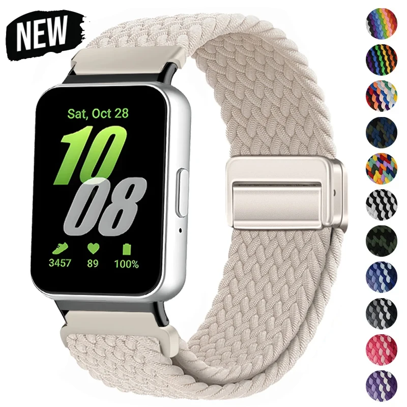 Magnetic Sport for Samsung Galaxy Fit 3 Watch Braided Strap Watchband for Samsung Galaxy Fit 3 Band Accessories Replacement
Magnetic Sport for Samsung Galaxy Fit 3 Watch Braided Strap Watchband for Samsung Galaxy Fit 3 Band Accessories Replacement