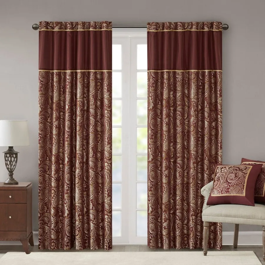 Jacquard Curtain Panel Pair 2 Pcs Window Panels
Jacquard Curtain Panel Pair 2 Pcs Window Panels