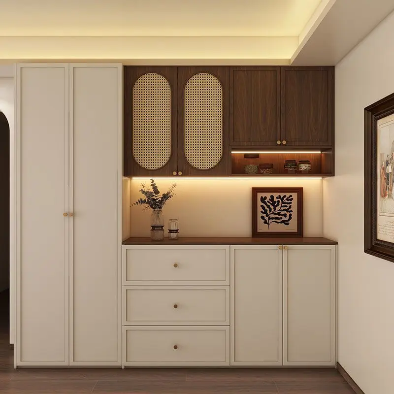 Side cabinet, antique style wall integrated locker, modern simple restaurant tea cabinet, solid wood storage cabinet
Side cabinet, antique style wall integrated locker, modern simple restaurant tea cabinet, solid wood storage cabinet