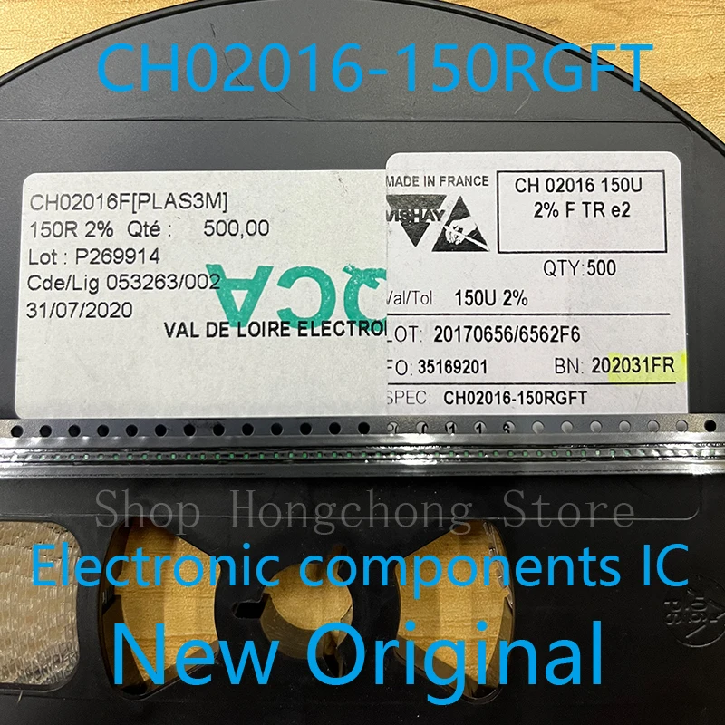 New CH02016-150RGFT CH02016 CH02016F CH02016-150 Res Thin Film 02016 150 Ohm 2% 0.03W ±100ppm/°C Pad SMD T/R Automotive AEC-Q200
New CH02016-150RGFT CH02016 CH02016F CH02016-150 Res Thin Film 02016 150 Ohm 2% 0.03W ±100ppm/°C Pad SMD T/R Automotive AEC-Q200