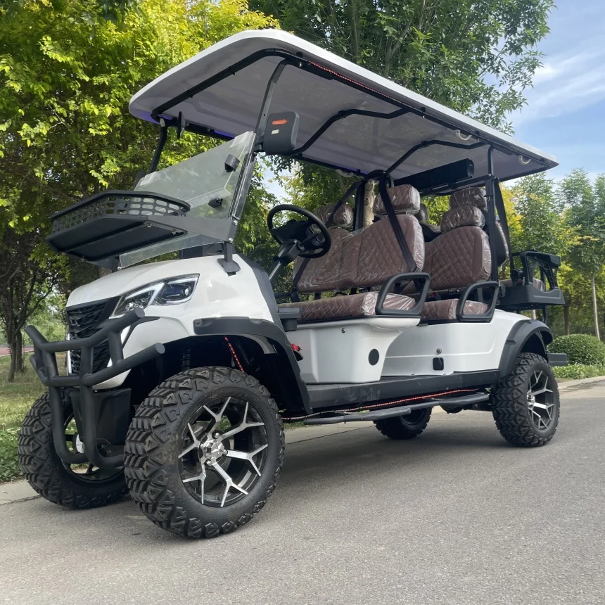 Manufacturer Affordable Lead-Acid Battery And Lithium Battery Optional Powered High Strength Steel New Energy Electric Golf Cart
Manufacturer Affordable Lead-Acid Battery And Lithium Battery Optional Powered High Strength Steel New Energy Electric Golf Cart