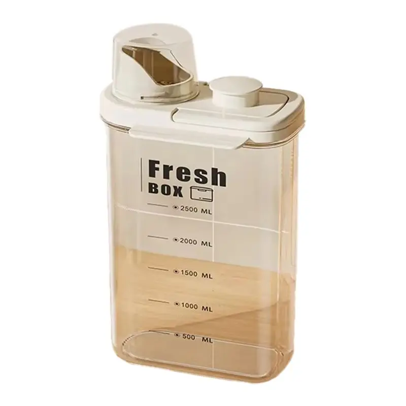 AT84-Airtight Food Storage Container Set - Moisture-Proof Kitchen Organizer With Measuring Cup, Fresh-Keeping Sealed Jars
AT84-Airtight Food Storage Container Set - Moisture-Proof Kitchen Organizer With Measuring Cup, Fresh-Keeping Sealed Jars