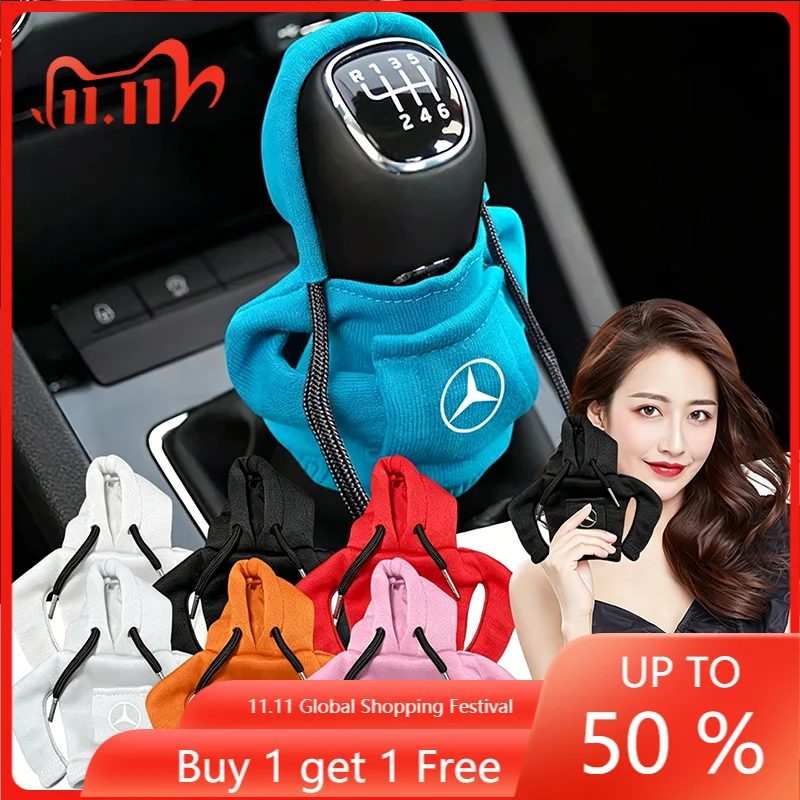 Hooded Sweatshirt Car Gear Sleeve Cute Shift Gear Plush Cover Stickers For Mercedes Benz C260 C200 C180 GLA/E/C Class E43 E260
Hooded Sweatshirt Car Gear Sleeve Cute Shift Gear Plush Cover Stickers For Mercedes Benz C260 C200 C180 GLA/E/C Class E43 E260