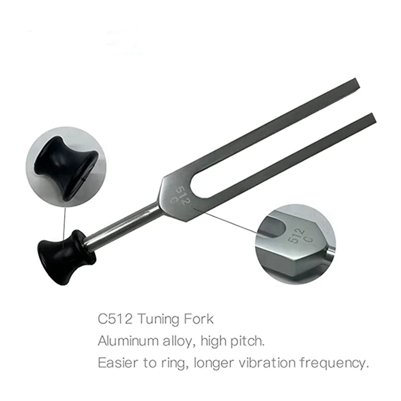 2X Tuning Fork Set (128Hz, 256Hz, 512Hz) For Therapy With Silicone Hammer, Repair Tool, Cleaning Cloth And Storage Bag-A73I
2X Tuning Fork Set (128Hz, 256Hz, 512Hz) For Therapy With Silicone Hammer, Repair Tool, Cleaning Cloth And Storage Bag-A73I