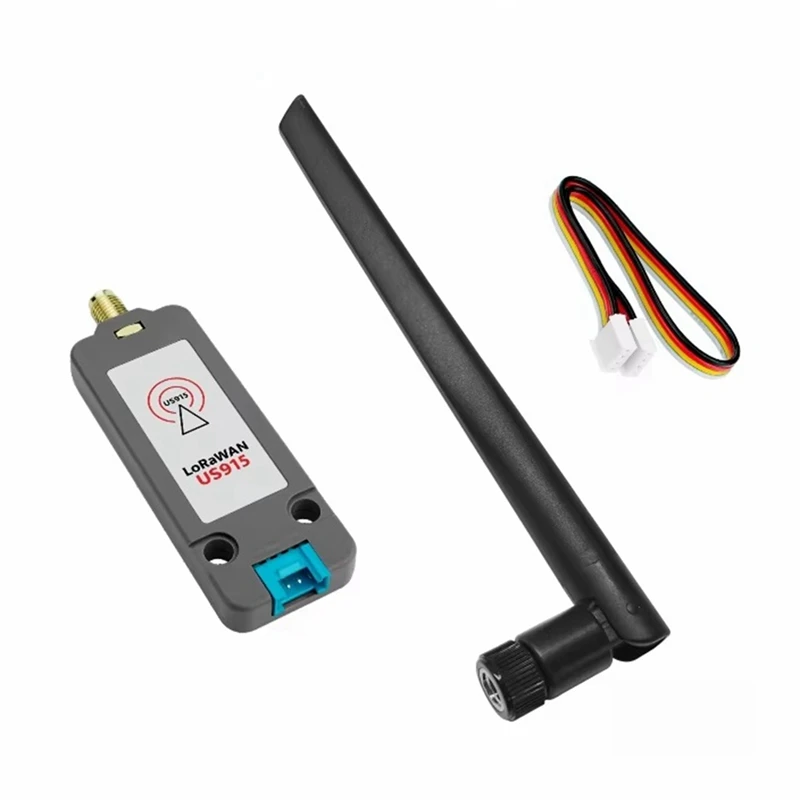 Блок Lorawan US915 902-928 МГц 915 МГц Частотный диапазон Модуль связи P2P STM32WLE5 с антенной
Блок Lorawan US915 902-928 МГц 915 МГц Частотный диапазон Модуль связи P2P STM32WLE5 с антенной
