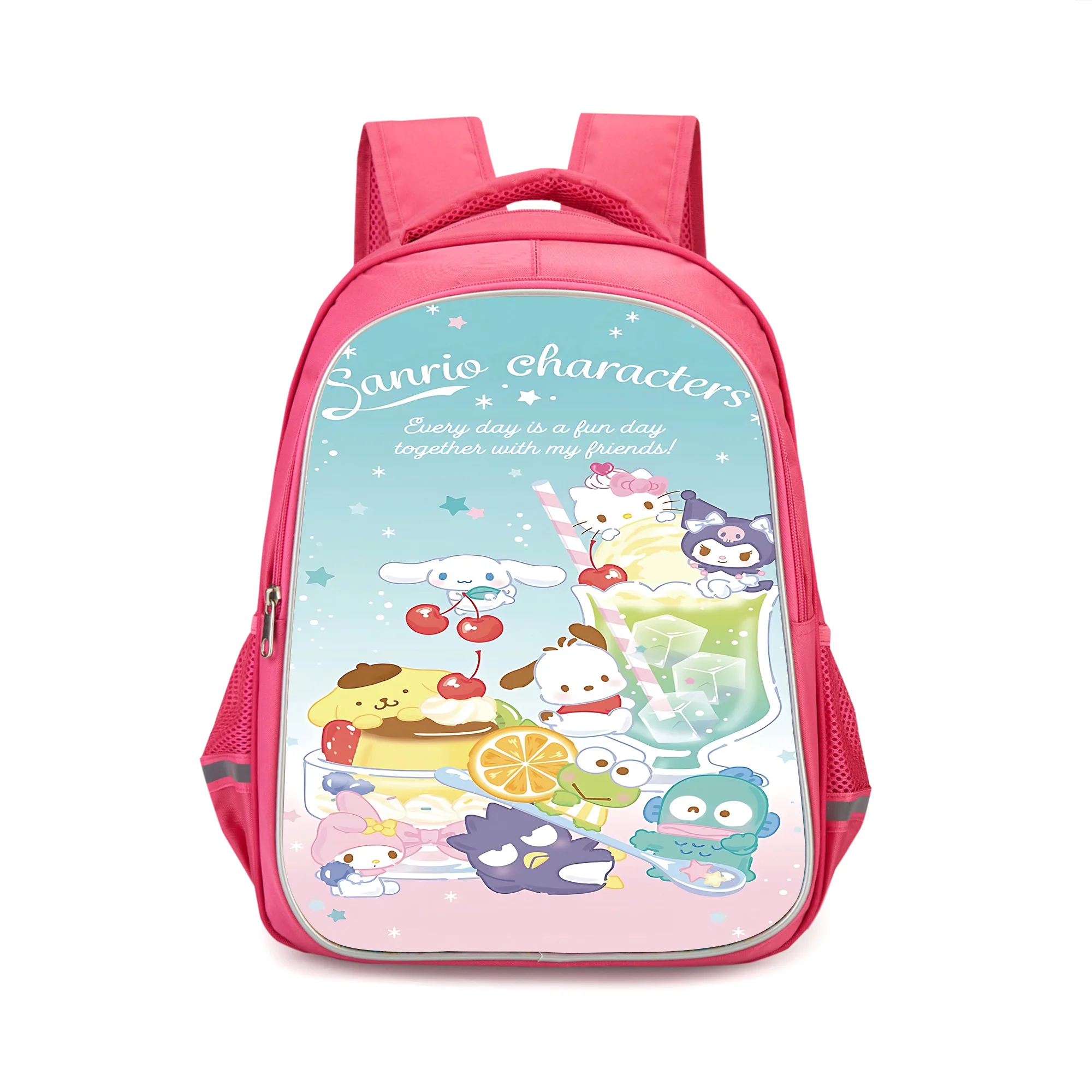 Детские рюкзаки Sanrio с персонажами, прочные школьные ранцы для девочек и студентов, подарок на день рождения, для кемпинга
Детские рюкзаки Sanrio с персонажами, прочные школьные ранцы для девочек и студентов, подарок на день рождения, для кемпинга