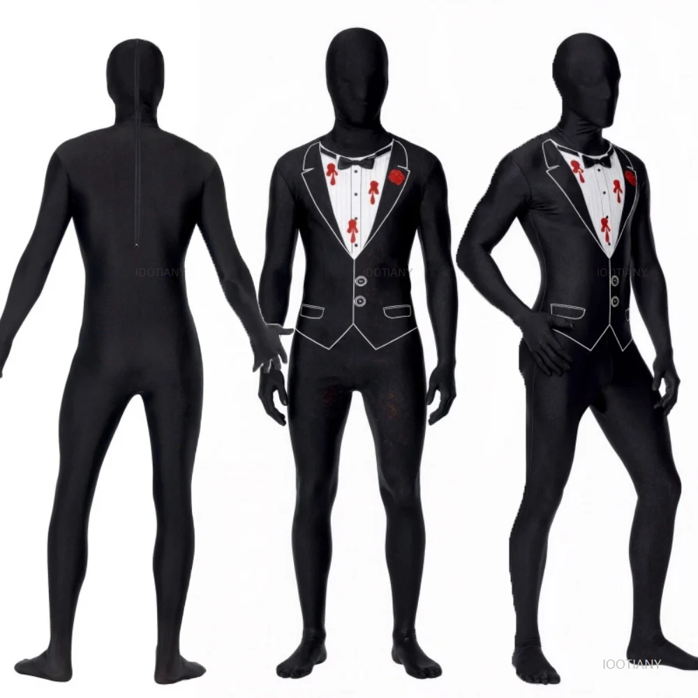 Adult Full Face Hooded Tights Men's Shot Gangster Stage Performance Costume Halloween Invisible Thief Suit Dress-up Jumpsuit
Adult Full Face Hooded Tights Men's Shot Gangster Stage Performance Costume Halloween Invisible Thief Suit Dress-up Jumpsuit