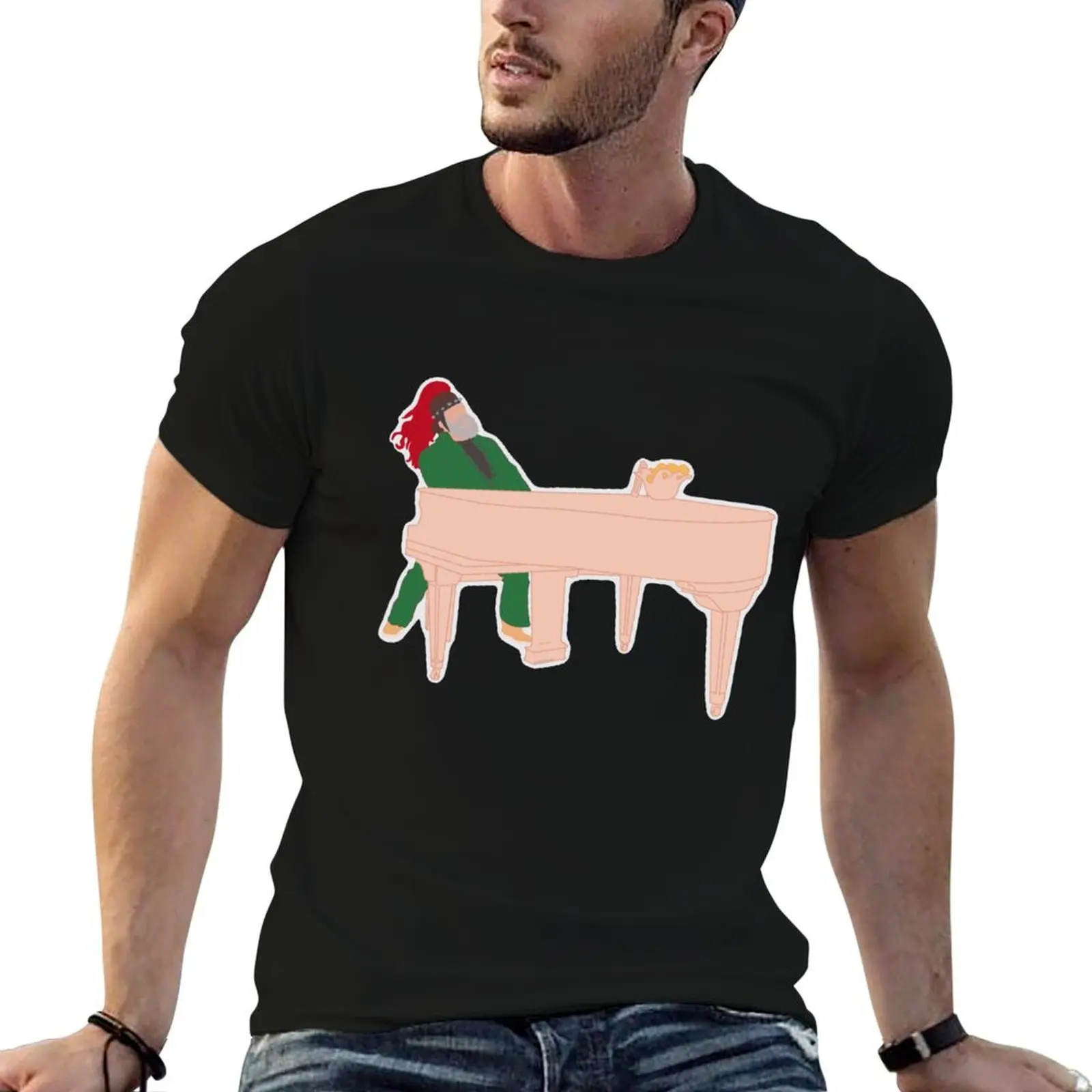 Bowser Peaches Piano Design T-Shirt anime t shirts oversize t shirt personalised t shirts for man cotton T-shirt
Bowser Peaches Piano Design T-Shirt anime t shirts oversize t shirt personalised t shirts for man cotton T-shirt