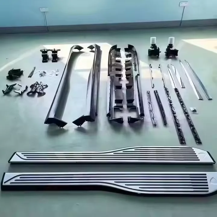 For GLS W166 Maybach Style Side Step Aluminum Automobile Electric Pedal with Plastic Bumper New Condition
For GLS W166 Maybach Style Side Step Aluminum Automobile Electric Pedal with Plastic Bumper New Condition